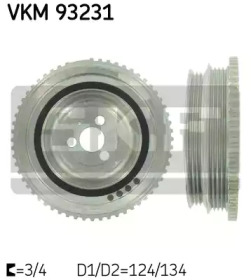 Ременный шкив (SKF: VKM 93231)